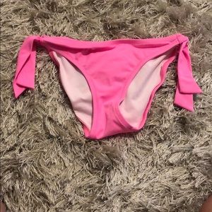 🌼 VICTORIA SECRET Hot Pink Tie Bikini Bottoms